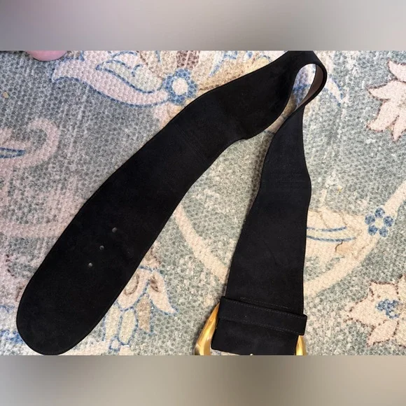 Donna Karan Suede Vintage Belt